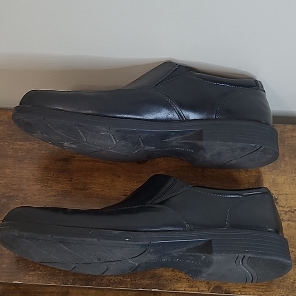 Nunn Bush Black Leather Slip-On Loafers size 13 main image 6
